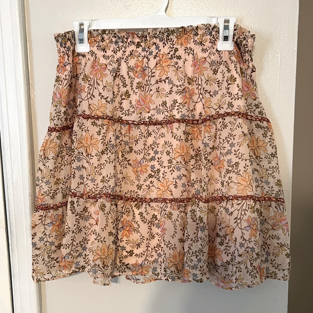 LC Lauren Conrad Tiered Skirt
